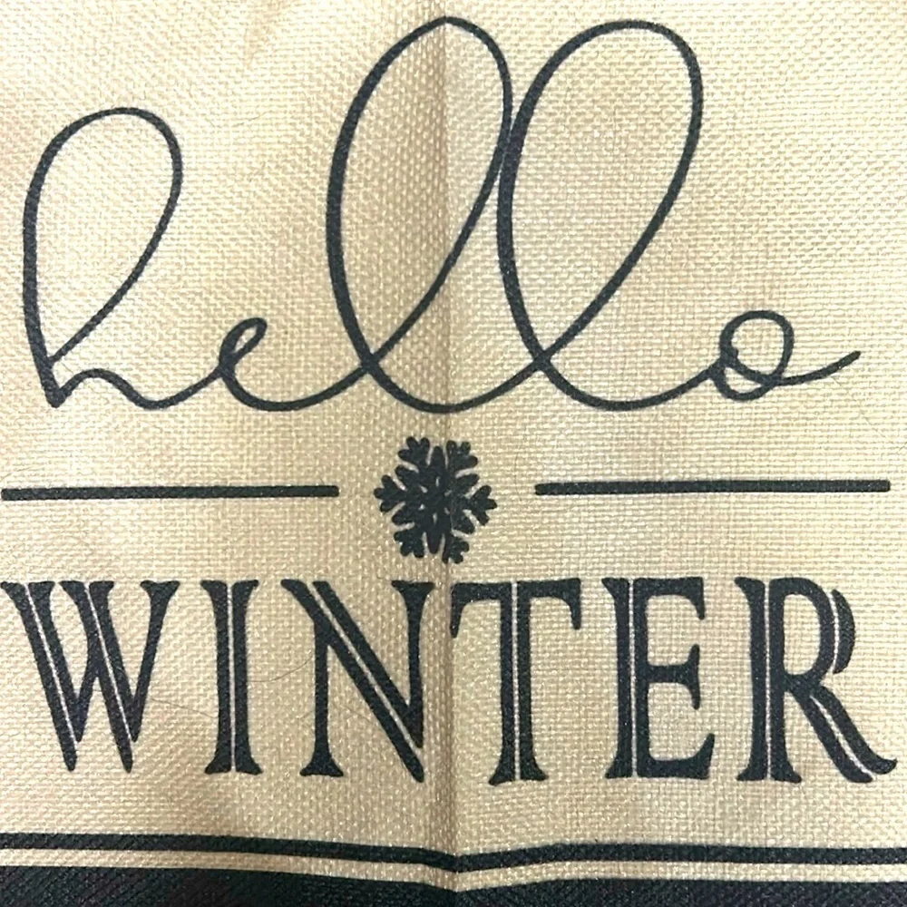 Winter Pillow Case